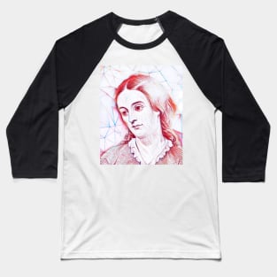 Margaret Fuller Portrait | Margaret Fuller line art Baseball T-Shirt